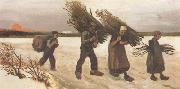 Vincent Van Gogh Wood Gatherers in the Snow (nn04) Germany oil painting artist